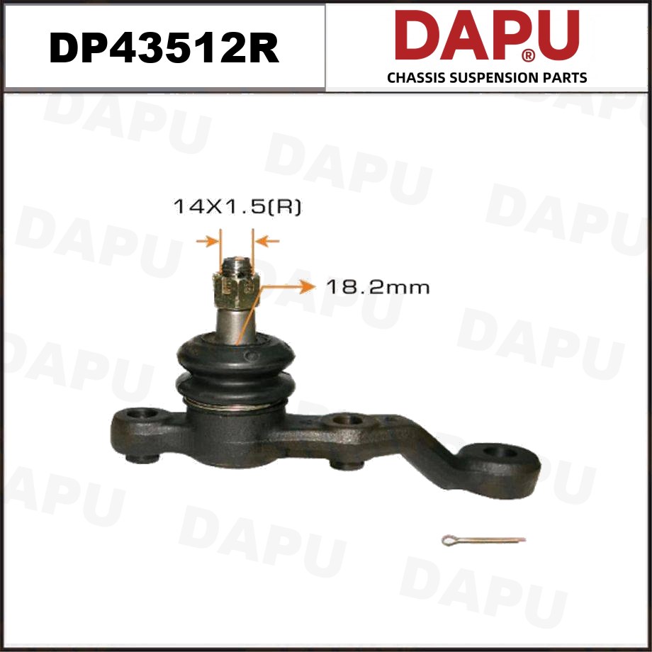DP43512R Ball Joint — DAPU AUTO PARTS