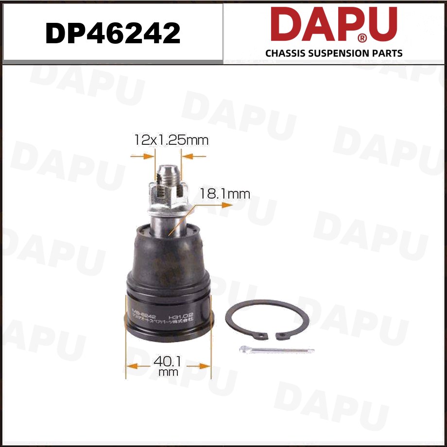 DP46242 Ball Joint — DAPU AUTO PARTS
