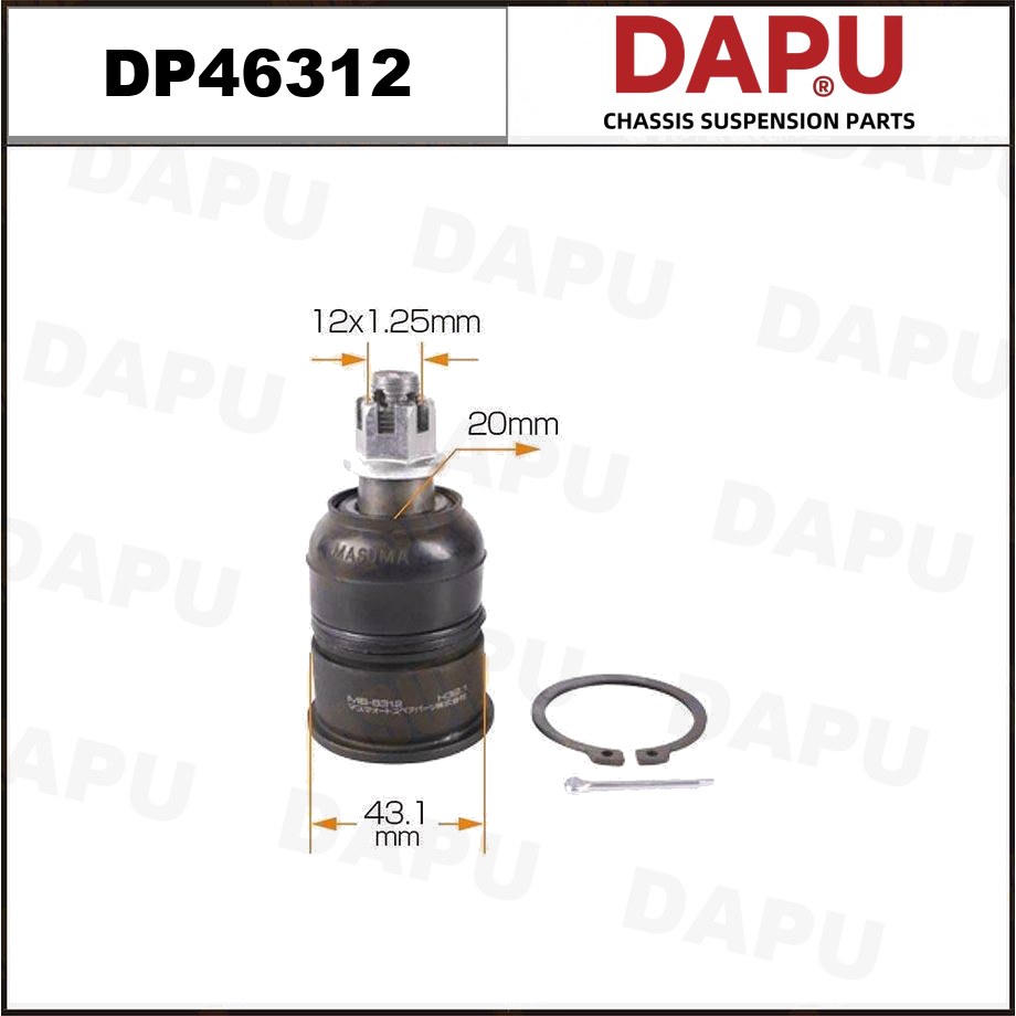 DP46312 Ball Joint — DAPU AUTO PARTS