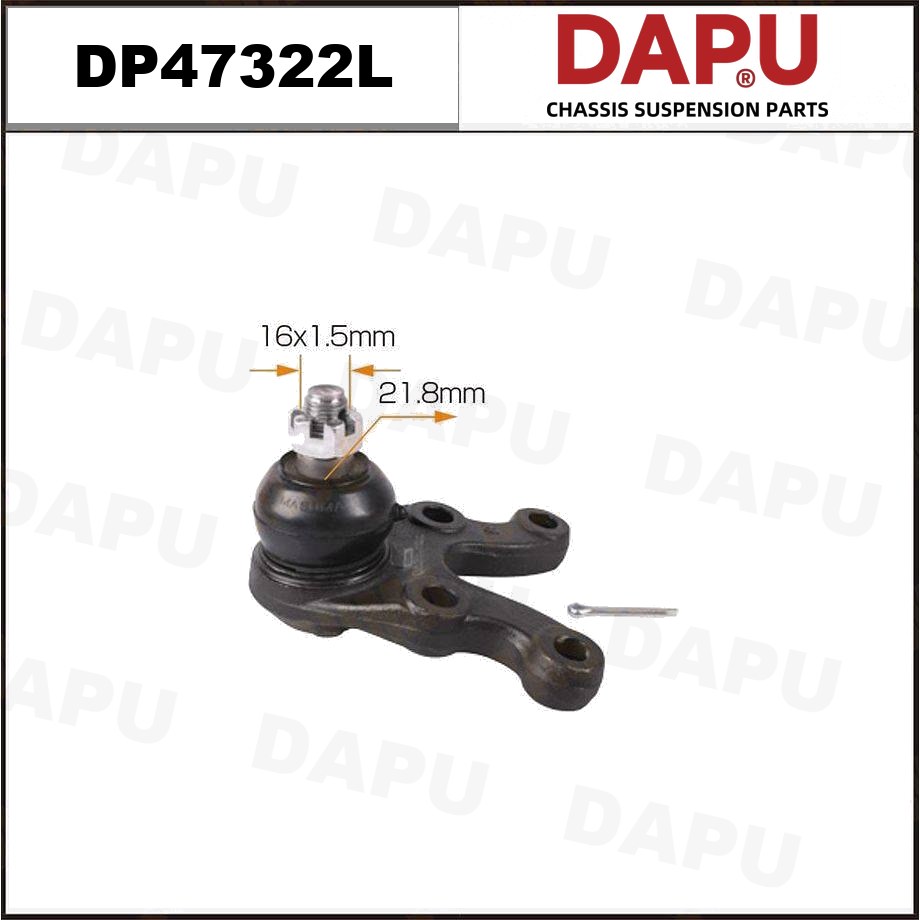 DP47322L Ball Joint — DAPU AUTO PARTS