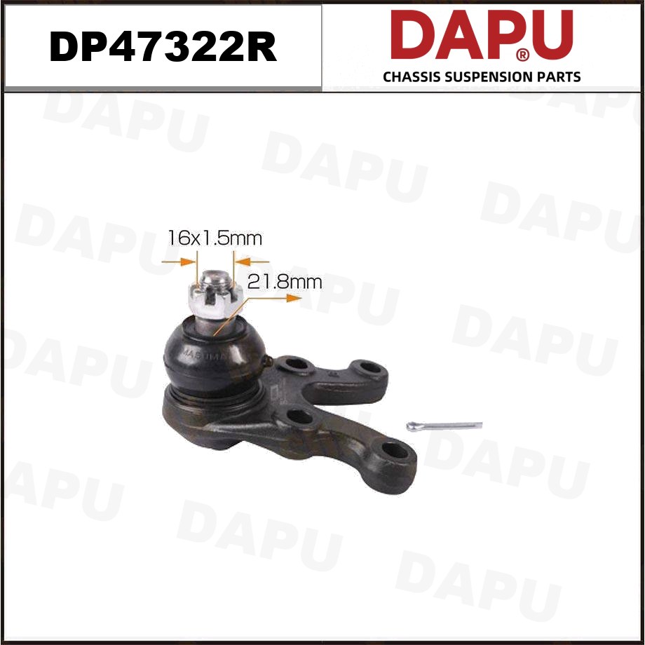 DP47322R Ball Joint — DAPU AUTO PARTS