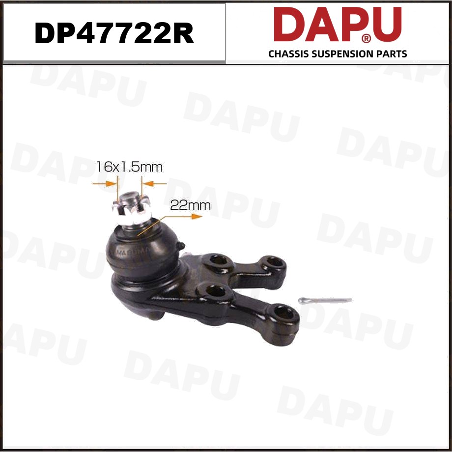 DP47722R Ball Joint — DAPU AUTO PARTS
