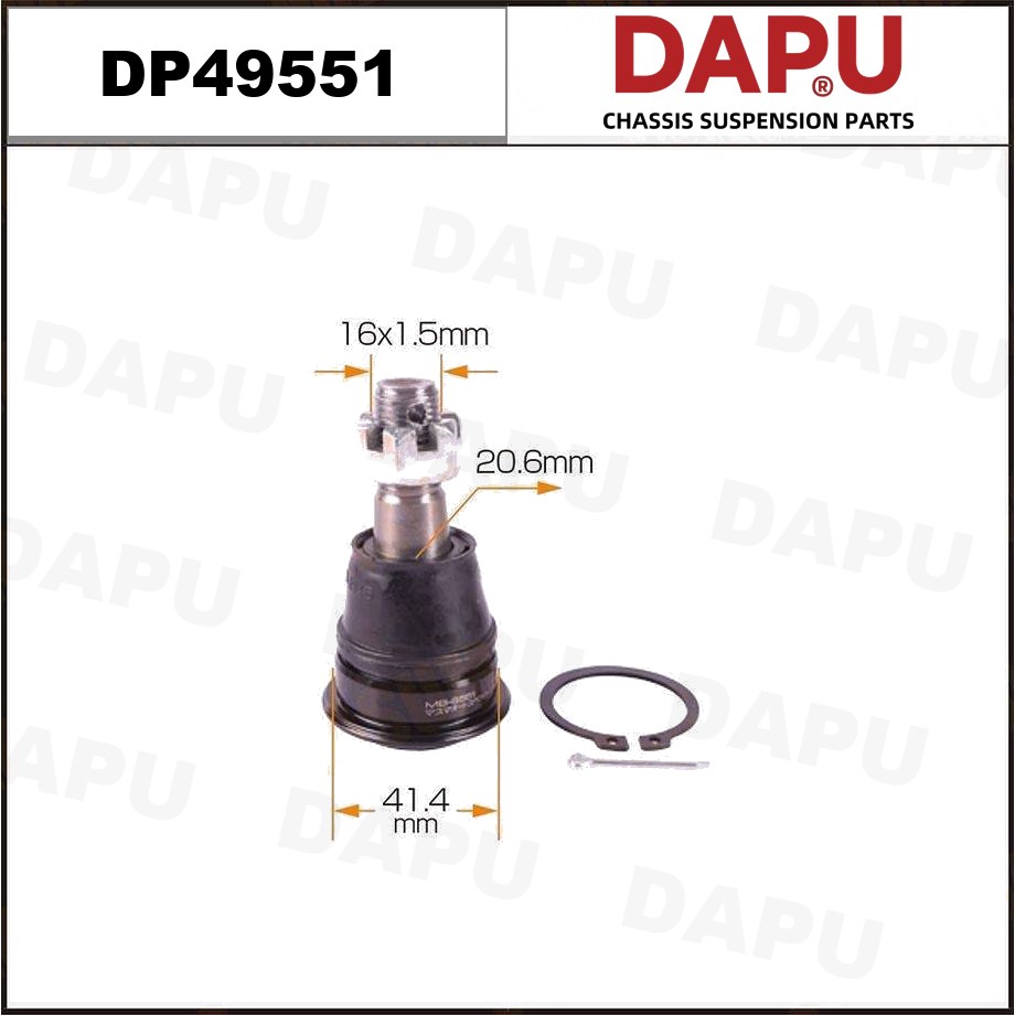 DP49551 Ball Joint — DAPU AUTO PARTS