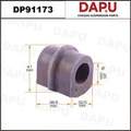 DP91173 Stabilizer Bush — DAPU AUTO PARTS